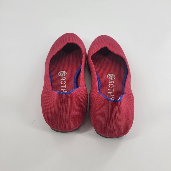 Rothy's Scooter Dark Red Retired Size 6.5 - Picture 2 of 5